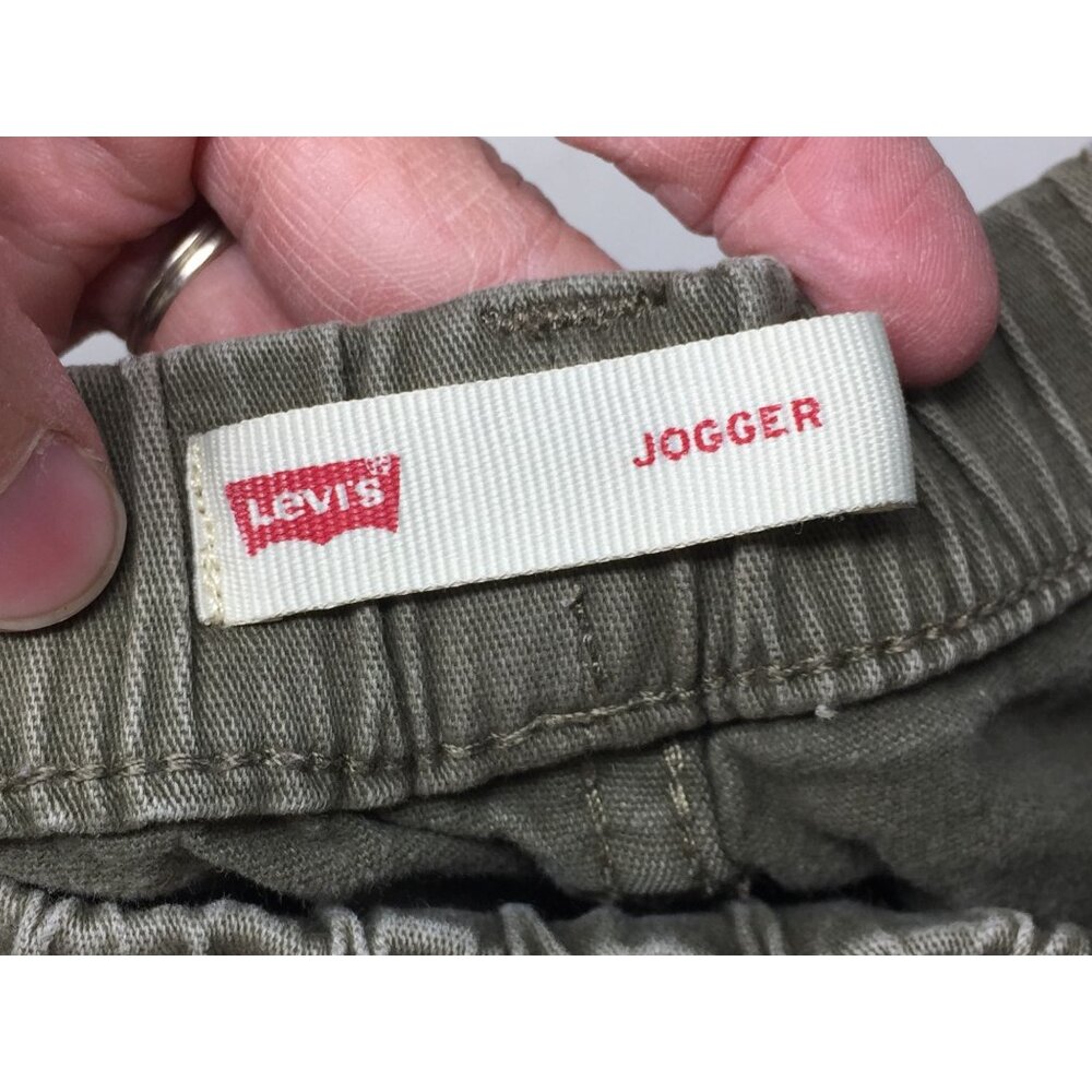 Levi Jogger Pants (Olive Green Color) Size 16XL Juniors/Girls - Picture 4 of 7